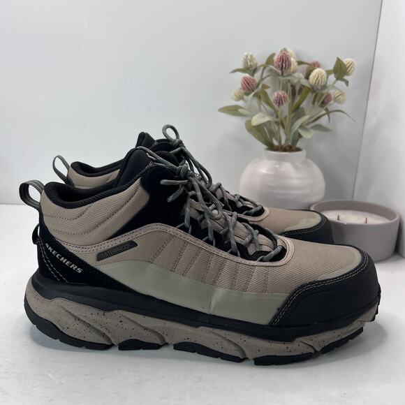 Skechers D'Lux Journey SR Work Boot Natural Black SN 200270 Men's 13 NWOB - Picture 3 of 9